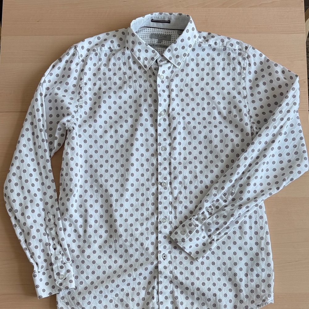 Ted Baker Men’s Dress Shirt - Size 5 (XL)